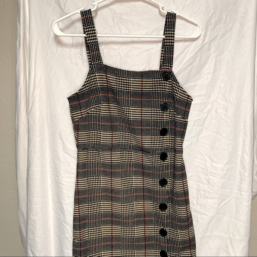 Patterned body con dress